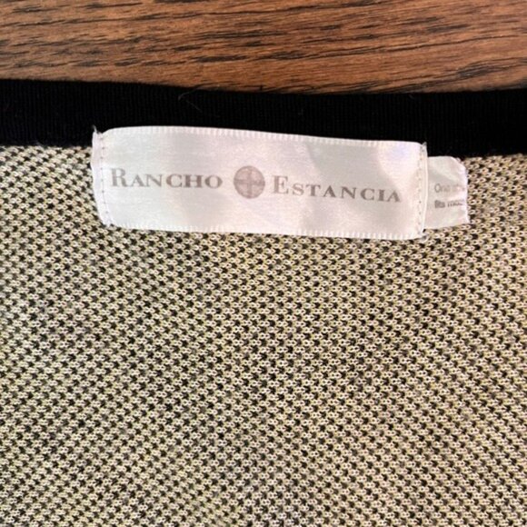 Rancho Estancia Western Aztec Colorful Print Shawl Poncho OS Rodeo Festival - Picture 2 of 7